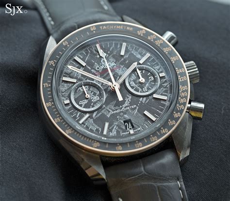 omega meteorite black and white